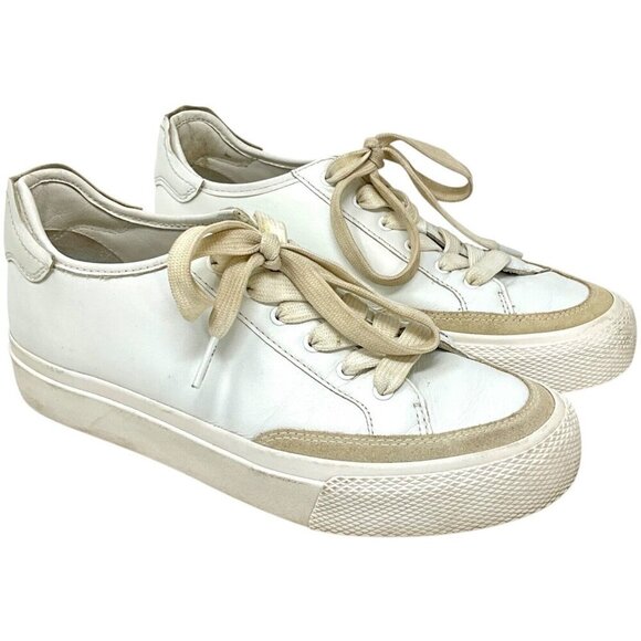 rag & bone Shoes - rag & bone Army Low Sneakers White EUR Size 38 US 8 Casual Lace Up Leather